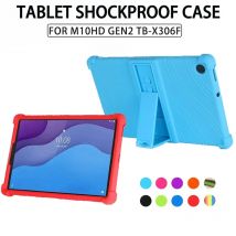Custodia per Lenovo Tab M10 HD Gen2 Funda Stand Custodia morbida in silicone per Lenovo TB-X306F TB-X306X Tablet antiurto Il guscio