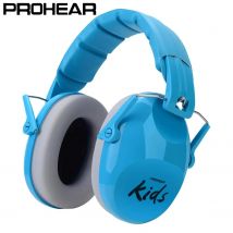 PROHEAR Protezione Sicurezza Cuffie antirumore per bambini Cuffie antirumore Riduzione del rumore uditivo NRR 25dB Regolabile per dormire all'aperto