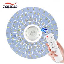 Pannello LED per plafoniera 220V Modulo LED sostitutivo 12W 18W 24W Kit luce LED dimmerabile per lampada da soffitto e luci ventilatore da soffitto