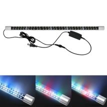 Aquarium Light LED Wide Angle Waterproof Fish Tank Lamp Submersible High Brightness RGB Aquarium Decor Light Plant Grow 27-57cm