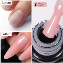 MTSSII 7 ml Quick Extension Nagellack Jelly Transparent Nude Pink Red Hard Gel Quick Building Nail Art Gel Lack für Nägel   ﻿