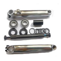 Taozik 8 spline 170 mm anode fertig bb bmx fahrrad kurbel arm flachland bodenhalter