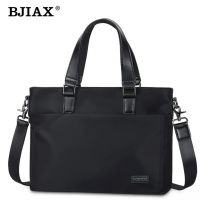 BJIAX Aktentasche Tragbare Herren-Business-Tasche Büro-Computertasche Schulter-Crossbody-Tasche Lässige Aktentasche Herrentasche