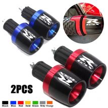 Motorcycle Handlebar Grips Ends Handle Bar Cap End Plug For Suzuki GSXR 250 400 600 750 1000 GSX-R 125 150 250 400 600 750 1000