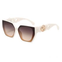 Sonnenbrille Damen Mode Straßenfotografie Ins Brille Modell quadratische Sonnenbrille Herren
