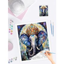 RUOPOTY Painting By Numbers Draw Animals Handpainted Oil Painting On Canvas Adults Crafts Picture Paint Kits Bedroom Decoration