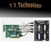 Eingebaut für NVIDIA V100 SXM2 300G NVlink Interconnect Dual Card SXM2 Adapterplatine