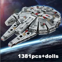 STAR WARS Falcon compatibile 75105 Millennium astronave mattoni Building Block giocattoli per