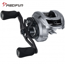 Piscifun Alloy M Metalowy kołowrotek castingowy 10KG 22LB Max Drag z wysokimi i niskimi łożyskami
