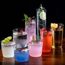 Highball Hypo Cup im japanischen Stil, gerades Cocktailglas, Collin-Becher, Trinkwasserbecher, Saftgläser, Whiskybecher für Zuhause
