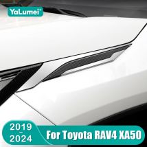 Auto Blatt Bord Dekoration auf Shark Gills Trim Abdeckung Für Toyota RAV4 2019 2020 2021 2022 2023 2024 RAV4 XA50 Hybrid Zubehör