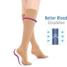 Kompressionssocken für Männer und Frauen fördern die Durchblutung, enge Socken für Krankenschwestern, medizinische Behandlung, Schwangerschaft, Fitnessstudio, Wandern, Laufen