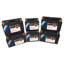 LiFePO4-batería de arranque para motocicleta, dispositivo de 12V, 3ah, 4ah, 6ah, 8ah, 10ah, CCA, 160-520A, LFP, con BMS para Scooter, ATVs, UTVs