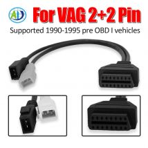 For VAG 2X2 Pin OBD2 Diagnostic Cable for VAG 409 KKL Diagnostic Tool OBD Adapter for AUDI/VW/Skoda OBDII Diagnostic Connector