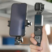 Handyhalter Stativadapter Telefonclip Erweiterungszubehör mit 1/4 Zoll Gewindeloch für DJI Osmo Pocket 3 Zubehör