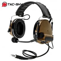 TAC-SKY COMTA III Neues abnehmbares Stirnband Silikon Ohrmuscheln Lärm Jagd Sport Militärisches taktisches Headset Comta III Headset