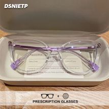 ISLINO Mode TR90 Anti Blau Licht Lesebrille Frauen Anpassen Brillen Photochrome Myopie Hyperopie Brillen