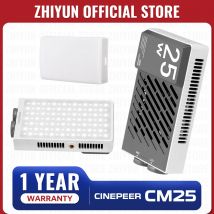 ZHIYUN oficial CINEPEER CM25 25W luces Led bicolor luz de vídeo de bolsillo de mano lámpara de fotografía luz de relleno iluminación de fotografía