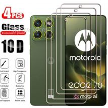 4PCS Tempered Glass For Motorola Moto X70 Air 6.67" ON MotoX70Air X70Air Edge 70 Edge70 Screen Protector Protective Film