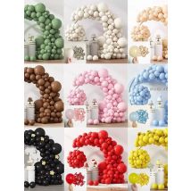 5/10/12inch Retro Sage Green Ballon Sand White Pink Blue Balloon Birthday Party Decoration Wedding Baby Shower Skin Brown Globos