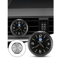 For VW Volkswagen Golf Polo Passat Touran Car Clock Luminous Automobiles Internal Stick-On Digital Watch Mechanics Quartz Clocks