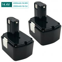 14,4 V ni-mh/ni-cd 4.0ah/2.0ah eb1414s eb1412 wiederauf ladbare Ersatz batterie für hitachi eb1424 eb1430 ds14dvf3 ds14dfl dv14dl