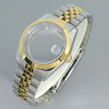 36mm 39mm Mode Uhrengehäuse DJ SK Edelstahlarmband Saphir für nh35 nh36 nh34 Miyota8215 Automatik Movt Uhr Zubehör