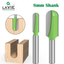 LAVIE 1pc 8mm Schaft Ball Nase Router Bit Set Runde Fräser Für Holz CNC Radius Core Box Vhm Werkzeuge-C C08044
