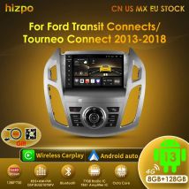 Hizpo 9" Android Car Radio for Ford Transit Connect Ford Tourneo Connect 2013 - 2018 Autoradio Multimedia Carplay 360 Camera GPS