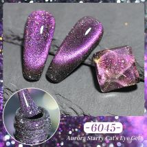 NAILCO Transparent 10 ml Cat Eye Gel Bunte Funkelnde Aurora Für Nägel Kunst Gel Lacke Nagellack Semi Permanent magnetische Gel