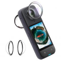 Objektivschutz für Insta360 X4 Sportkamera, drehbare Schutzabdeckung, Zubehör für Insta 360 x 4, kratzfester Objektivschutz