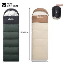 MOBI GARDEN Outdoor-Schlafsack aus gespleißter Baumwolle -10 ℃ ~10 ℃   Umschlag für 1-Personen, ultraleicht, tragbar, für Herbst und Winter, Camping