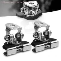 【M】1/2Pcs LED Light Bar Mounting Bracket LED Work Light Clamp Holder Hood Fog Light Lamp Holder Off Road Auto Accessories