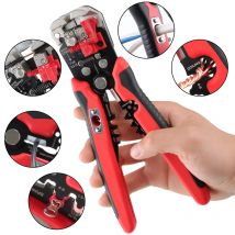 5-in-1-Multifunktions-Automatik-Abisolierzange (0,25–10 mm2) YES-1R Werkzeuge zum Crimpen, Schneiden, Spalten und Mergieren von Drähten