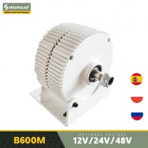 Generator 300W 400W 500W 600W 12V 24V 48V 3 Phase Getriebelose Permanent Magnet AC Lichtmaschinen Für Wind Wasser Turbine Diesel Motor