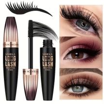Wasserdichte 4D-Mascara, dick, lang, wischfest, prall, verschlüsselt, langlebig, Curling, großes Augen-Make-up, Make-up-Werkzeuge