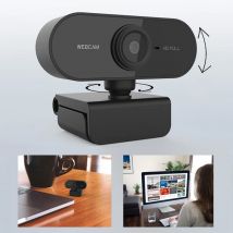 Elough 2k hd webcam für desktop-laptop computer mini usb web kamera mit mikrofonen web cam für youtube skype