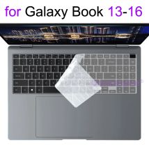 Tastaturabdeckung für Samsung Galaxy Book 5 Book 4 Book 3 Book 2 Pro NP960 360 Flex Ion Go Edge S Laptop Silikon-Schutzhülle
