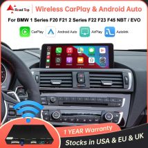 Decodificador inalámbrico CarPlay para BMW, serie 1, 2, F20, F21, F22, F23, F45, 2011-2020, NBT, con cámara trasera MirrorLink, USB, BT
