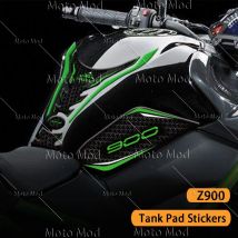 3D Moto Serbatoio Carburante Adesivo Tappo Gas Olio Della Copertura Della Protezione Decalcomanie Kit Accessori Impermeabile Per Kawasaki Z900 z900 2022 2023