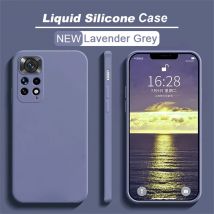 Luksusowe etui z płynnego silikonu do Xiaomi Redmi Note 11s Etui Xiaomi Redmi Note 11s 10 11 12 13 Pro Plus 5G Pokrowiec odporny na wstrząsy