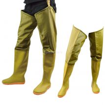Angeln Hüftwathose Wathose Watstiefel Hüftstiefel Leichter Flussstiefel Wasserdichte Wasserhose für die Jagd Gartenarbeit