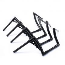 Motorrad 1" Lenker Ape Kleiderbügel Bars 10''12"14''16'' Rise Lenkrad für FLST FXST Sportster XL Cruiser Bobber Chopper