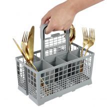 Universeller Spülmaschinen-Besteckkorb, faltbar, für Küchengeschirr, Trocknungsorganisation für Geschirrspüler, Ersatzzubehör, 1/2 Stück