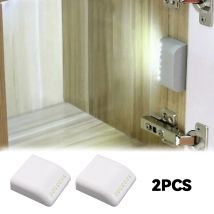 Luce per armadio a LED Sensore automatico di movimento wireless Luce per armadio Armadio Lampada con cerniera interna Senza batteria Luci a LED