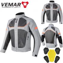 Vemar Giacca da moto estiva Giacca da motocross da uomo Giacca da motociclista Equipaggiamento protettivo Cappotto da corsa Abbigliamento Oxford riflettente