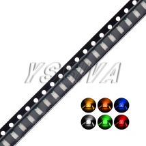 100 Stück 1206 Smd LED Blau Gelb Grün Weiß Rot LED-Lichtdioden DIY Elektronik-Kit