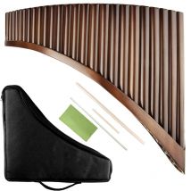 25-Rohre, C-Taste, professionelle Panflöte, chinesisches traditionelles Musikinstrument, Panflöte, leicht zu erlernende Bambus-Panflöte