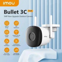 IMOU Bullet 3C 5MP 3,6 MM Wifi cámara IP seguimiento automático AI detección humana vigilancia protección de seguridad resistente a la intemperie
