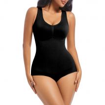 Damen-Bodys, Bauchkontrolle, Shapewear, nahtloser Body mit quadratischem Ausschnitt, formender Shaper-Tanktop-Overall